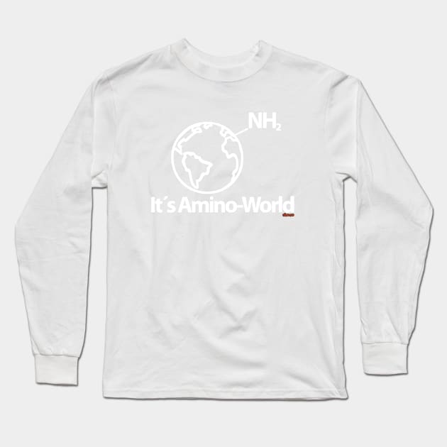 Amino world Long Sleeve T-Shirt by eltronco